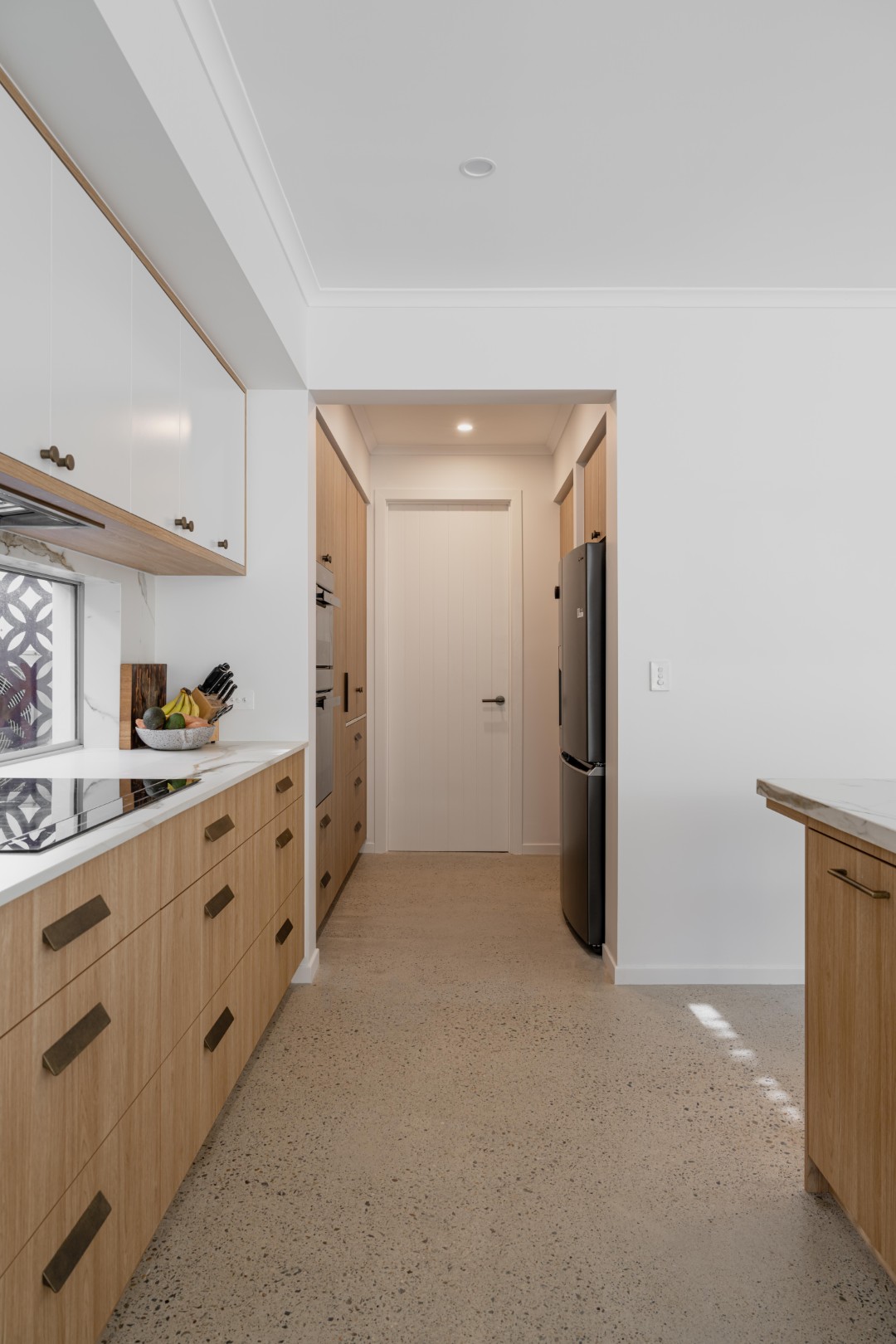 Building works for fireplace joinery